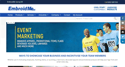 Desktop Screenshot of embroidme-surrey.co.uk
